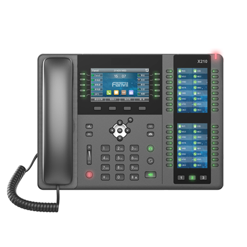 X210 High-end Enterprise IP Phone Deliver Convenience and Productivity